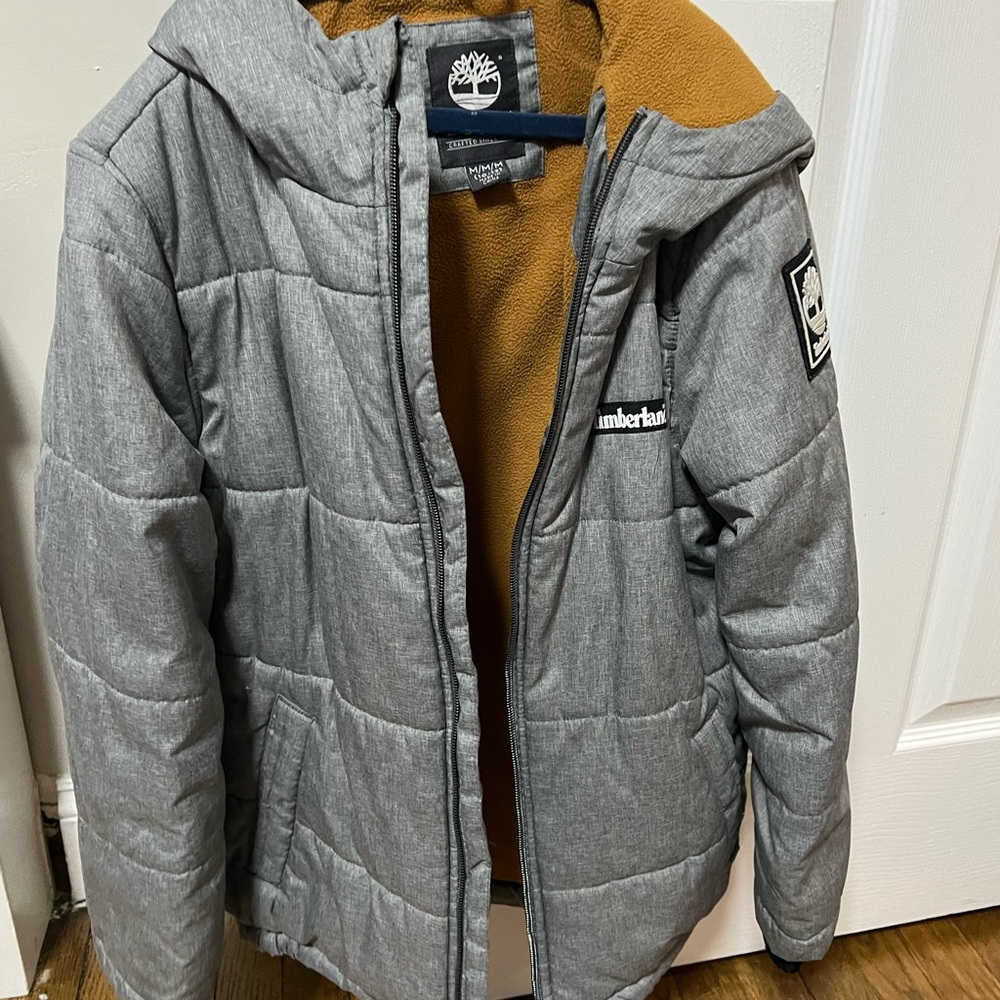 Timberland coat big boy size 10-12
